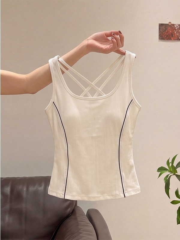 Crossfit Vest - American Style Cross Back Strap Vest
