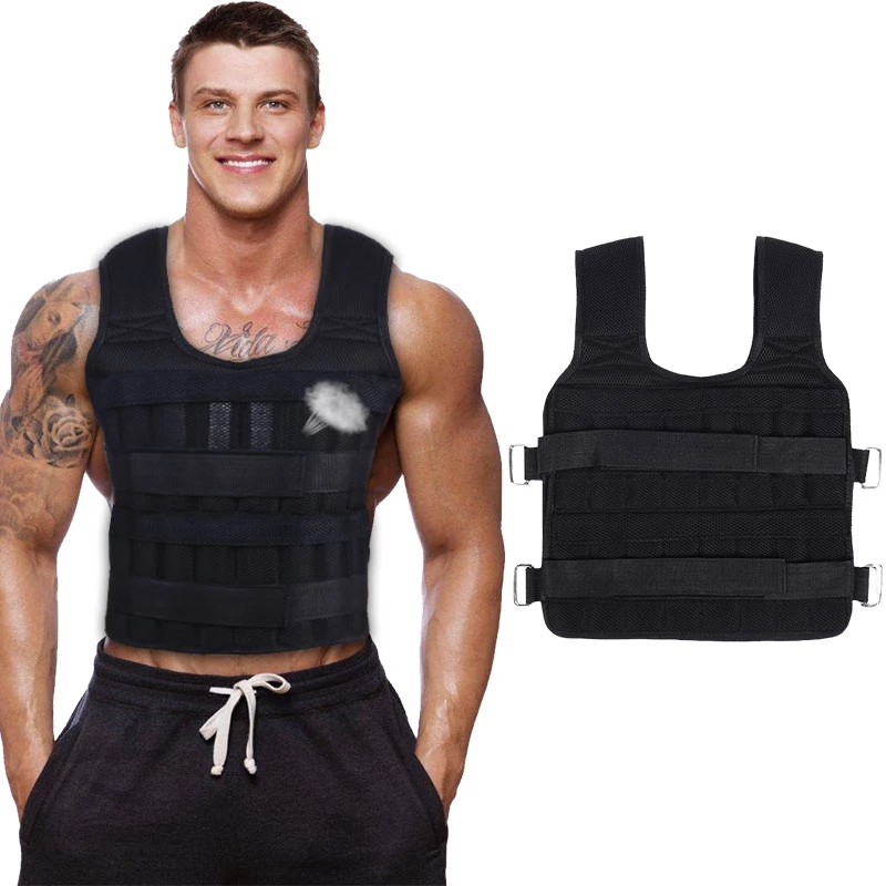 Crossfit Weight Vest - 1680D Empty Weighted Vest 20KG 50KG