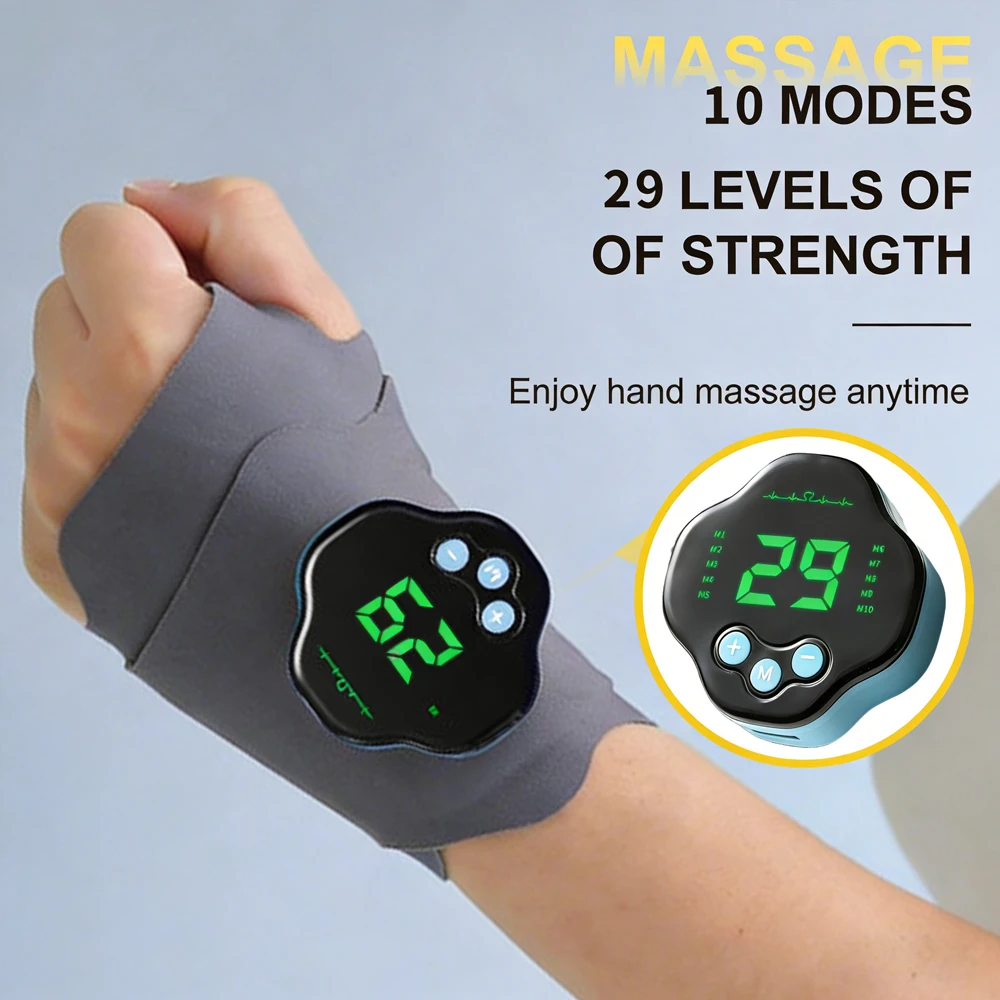 29 Levels Electric Hand Massag - Wrist Wrap Support review and price