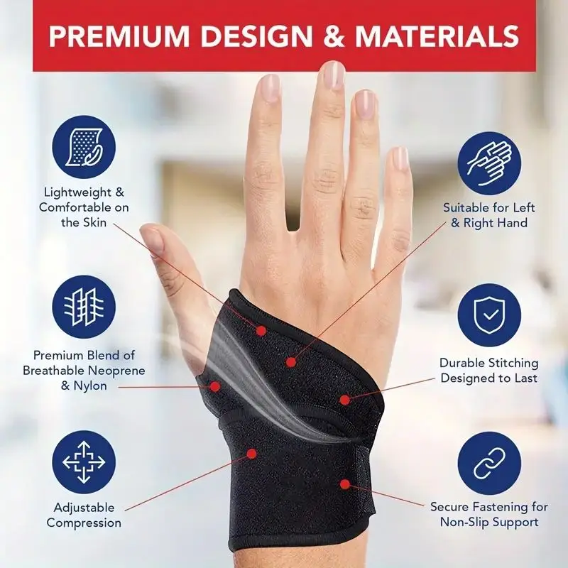 Adjustable Wrist Brace Perfect - Wrist Wrap Support review and price