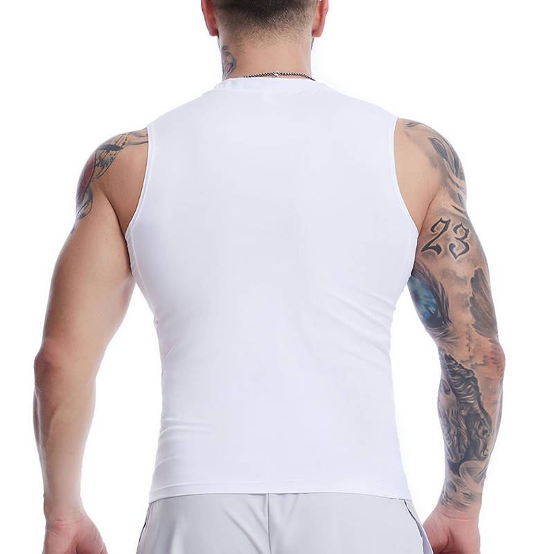Cross Print Sleeveless Compres - Crossfit Vest review and price
